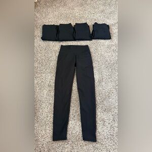 Women’s Wild Fable ButterBliss High Waisted Leggings Black - Size M (5 Total)